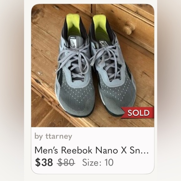 Reebok Blue Gray Cushion Hiking Camping Blokette Comfort Sneaker Men 8 Woman 10 - Picture 10 of 11